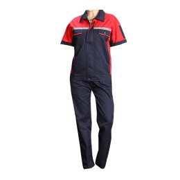 SKWK001 短袖工作服套裝 男女夏季透氣汽修服 廠服工裝車間工服耐磨上衣 車行 車房 工作服hk中心 SKWK001 短袖工作服套裝 男女夏季透氣汽修服 廠服工裝車間工服耐磨上衣 車行 車房 工作服hk中心